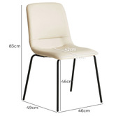 Oakleigh Home Mira PU Leather Dining Chairs