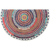 Oakleigh Home Persian Red Hurley Machine Washable Doormat