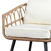 Oakleigh Home 2 Seater Theo Outdoor Coffee Table &amp; Armchair Set