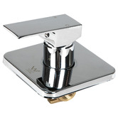 Oakleigh Home Bentley Square Brass Shower/Bath Wall Mixer