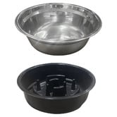 Oakleigh Home Bingo Elevated Dual Pet Bowl with Stand