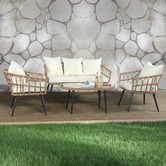 Oakleigh Home 4 Seater Theo Outdoor Sofa Set