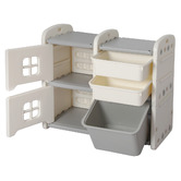 Oakleigh Home Bopeep Kids&#039; Cedric 4-Cube Toy Storage