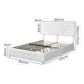 Oakleigh Home Antoine Upholstered Queen Bed with Storage Drawers