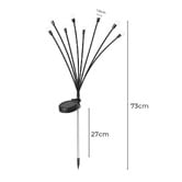 Oakleigh Home Everleigh LED Solar Garden Spike Lights