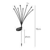 Oakleigh Home Everleigh LED Solar Garden Spike Lights