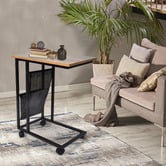 Oakleigh Home Fergus Side Table with Wheels