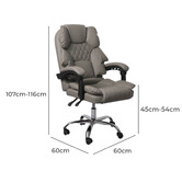 Oakleigh Home Geraint Upholstered Gaming Office Chair