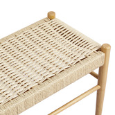 Oakleigh Home Ember Rubberwood Ottoman Bench