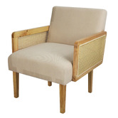 Oakleigh Home Nova Rubberwood Armchair