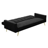 Oakleigh Home Aspen 3 Seater Velvet Sofa Bed