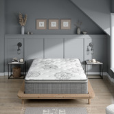 Oakleigh Home 35cm Medium Callista Euro Top Pocket Spring Mattress