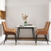 Oakleigh Home Madeline Faux Leather Dining Chairs