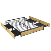Oakleigh Home Nero Bed Base with Storage Drawers