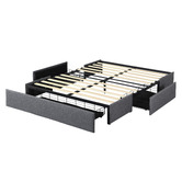 Oakleigh Home Declan Bed Base with Storage Drawers
