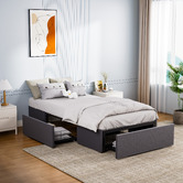 Oakleigh Home Declan Bed Base with Storage Drawers
