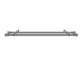 Oakleigh Home Lena Double Curtain Rod &amp; Finials Set