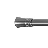 Oakleigh Home Lena Double Curtain Rod &amp; Finials Set
