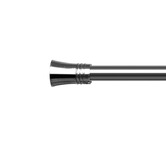 Oakleigh Home Lena Single Curtain Rod &amp; Finials Set
