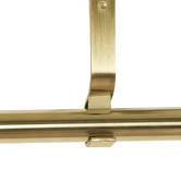 Oakleigh Home Levy Curtain Rod &amp; Finials Set