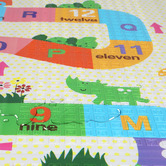 Oakleigh Home Kids&#039; McNeil Alphabet Reversible Play Mat