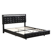 Oakleigh Home Bennett Floating Bed Frame with LED