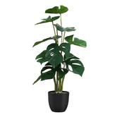 Oakleigh Home 50cm Potted Faux Montsera Plant