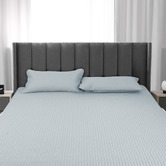 Oakleigh Home Xanthe Latex Cooling Mattress Topper &amp; Pillowcase Set