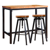 Oakleigh Home 2 Seater Seraf Bar Table &amp; Stool Set