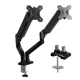 Oakleigh Home Herle Aluminium Dual Monitor Mount