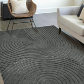 Oakleigh Home Kardos Wool-Blend Machine Washable Rug