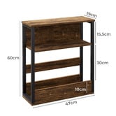 Oakleigh Home Jana Side Table with Shelves