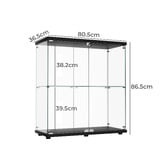 Oakleigh Home Zorn 2 Door Display Cabinet