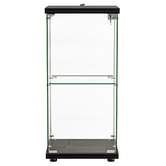 Oakleigh Home Morse 2 Shelf Glass Display Cabinet