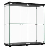 Oakleigh Home Morse 2 Door Glass Display Cabinet