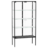 Oakleigh Home Luca 4 Shelf Glass Display Cabinet