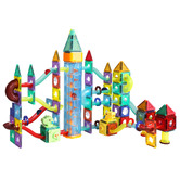 Oakleigh Home Bo Peep 186 Piece Billy Magnetic Building Block Set
