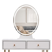 Oakleigh Home Frances LED Dressing Table &amp; Stool Set
