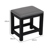 Oakleigh Home Claire LED Dressing Table &amp; Stool Set