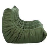 Oakleigh Home Vega 3 Seater Togo Lazy Caterpillar Compressed Replica Lounge Sofa