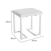 Oakleigh Home 2 Piece Norma LED Dressing Table &amp; Stool Set