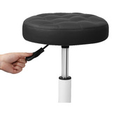 Oakleigh Home Caribou Faux Leather Adjustable Salon Stool