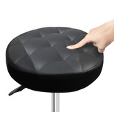 Oakleigh Home Caribou Faux Leather Adjustable Salon Stool