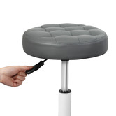 Oakleigh Home Caribou Faux Leather Adjustable Salon Stool