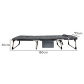 Oakleigh Home Alto Foldable Camping Cot