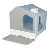 Oakleigh Home Kannon Cat Litter House with Scoop &amp; Mat