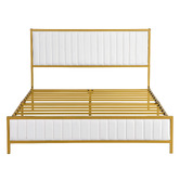 Oakleigh Home Juniper Faux Leather Platform Bed