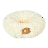 Oakleigh Home Monty Fleece Cat Tunnel Bed