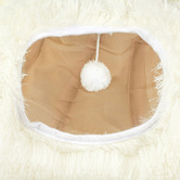 Oakleigh Home Monty Fleece Cat Tunnel Bed