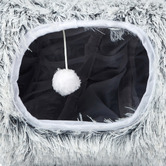 Oakleigh Home Monty Fleece Cat Tunnel Bed